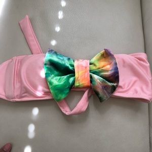 Lolli bandeau bikinis top and bottom